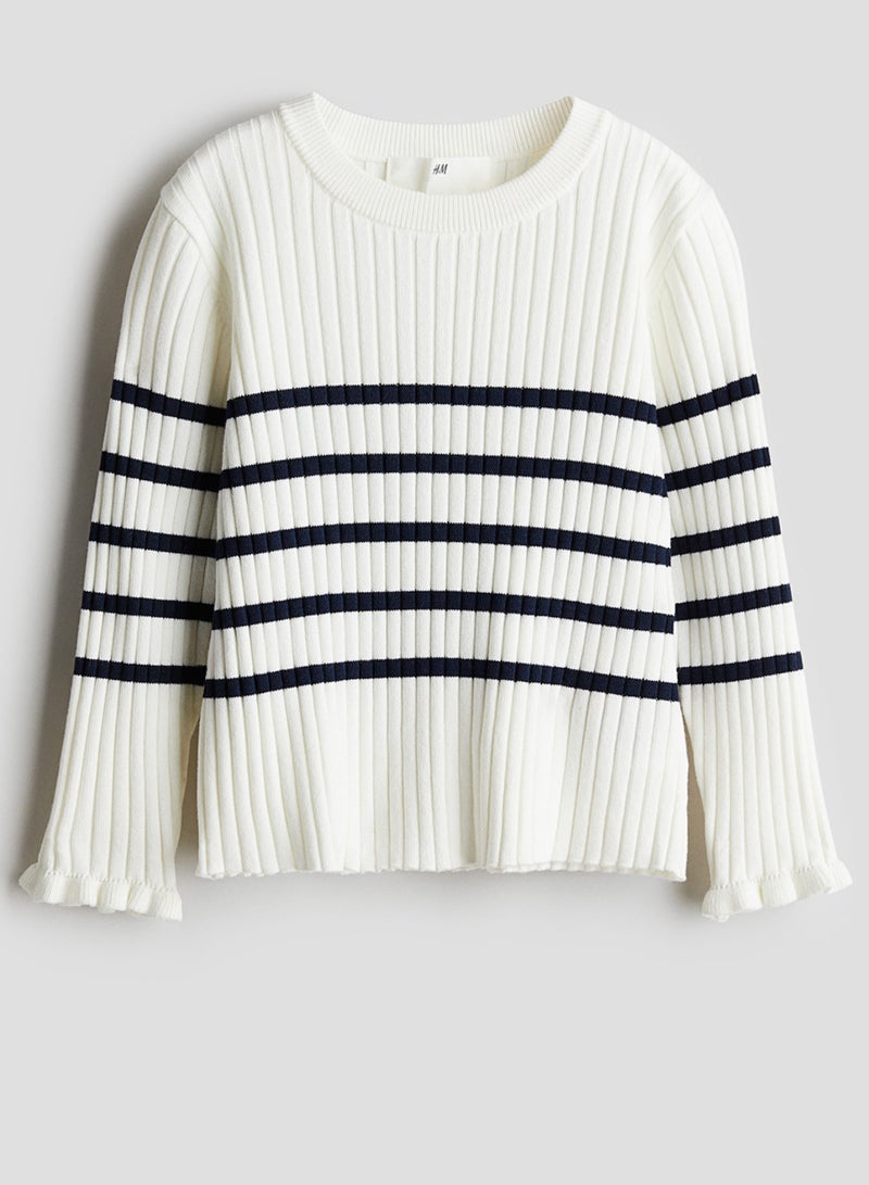 Rib-Knit Jumper