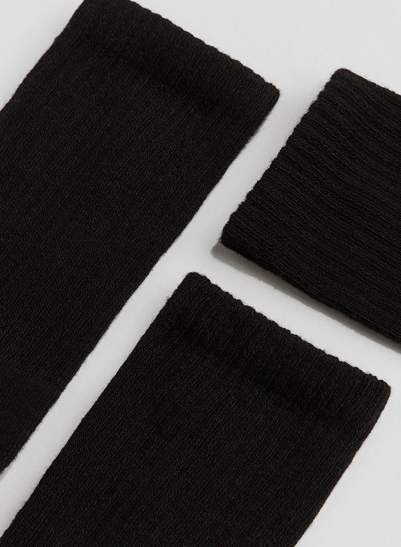 5-Pack Ribbed Socks