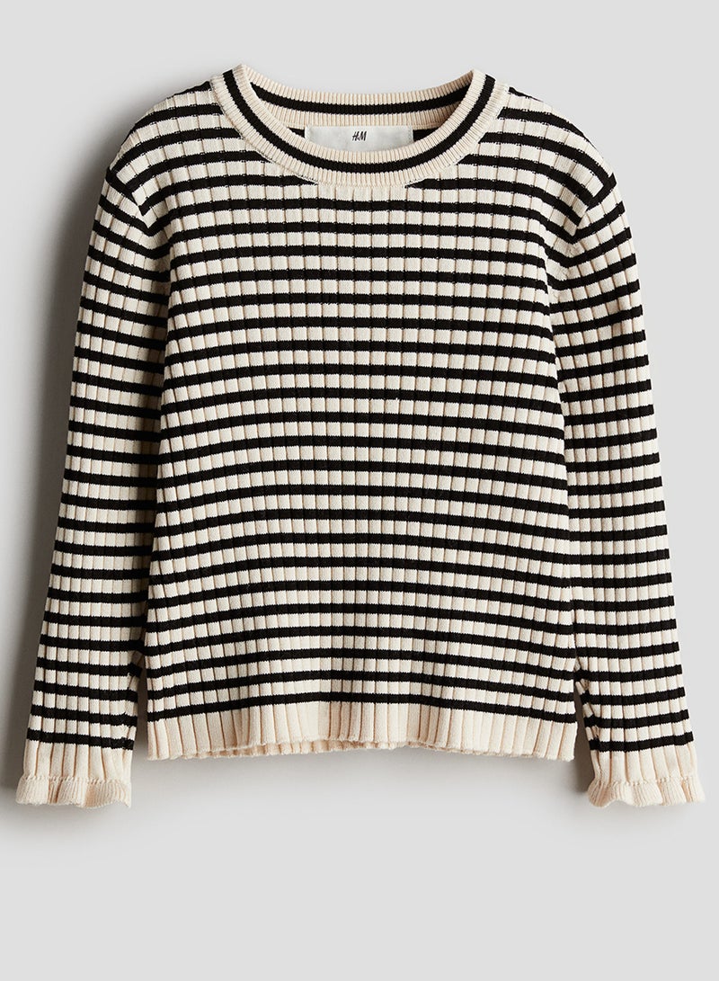 Rib-Knit Jumper