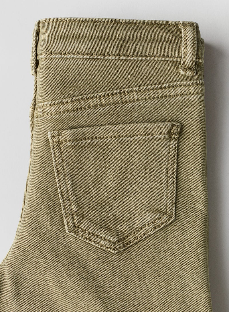 Bootcut Cargo Jeans