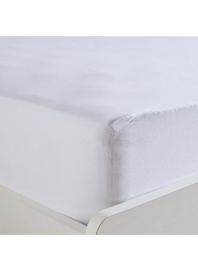 Essential Cotton Super King Fitted Sheet 200 X 200 X 36 Cm