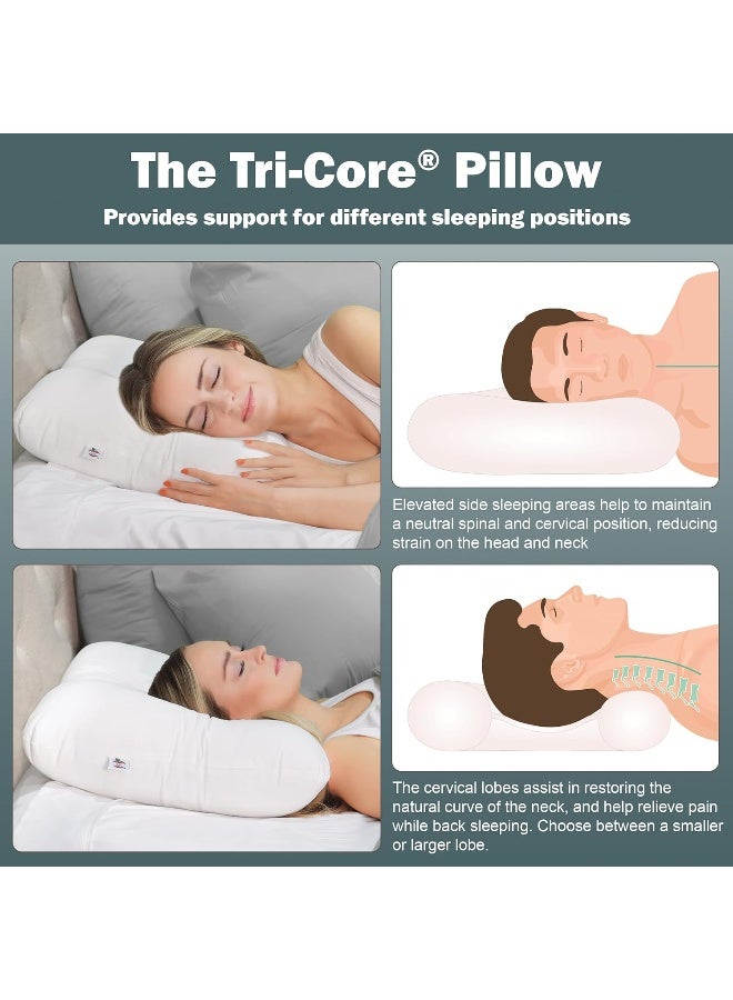 Tri-Core Orthopedic Pillow Full Size - Standard