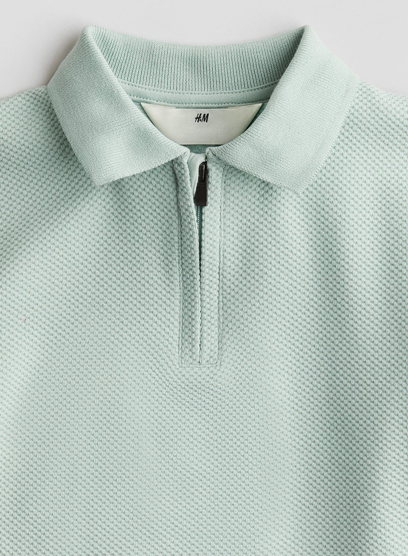 Zip-Top Polo Shirt