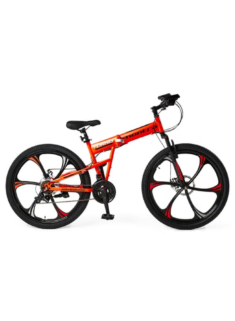 Foldable TI Cycle Montra Torro 7x3 Disc 26 Inch