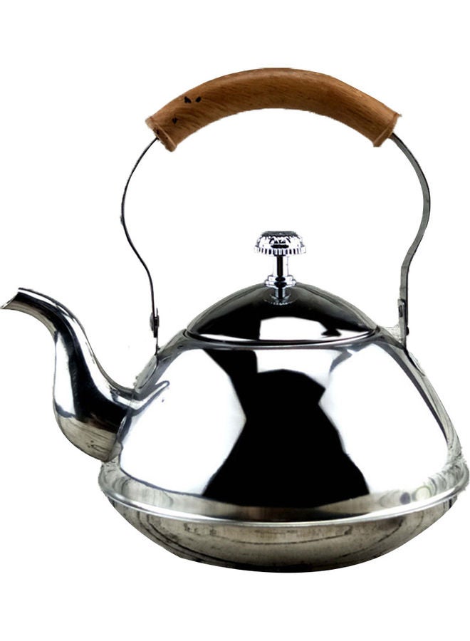 Stainless Steel Tea Drink Kettle Pot Silver