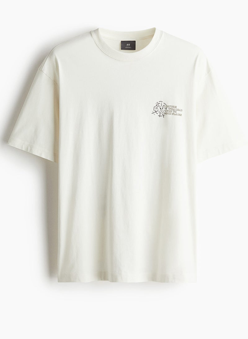 Relaxed Fit Cotton T-Shirt