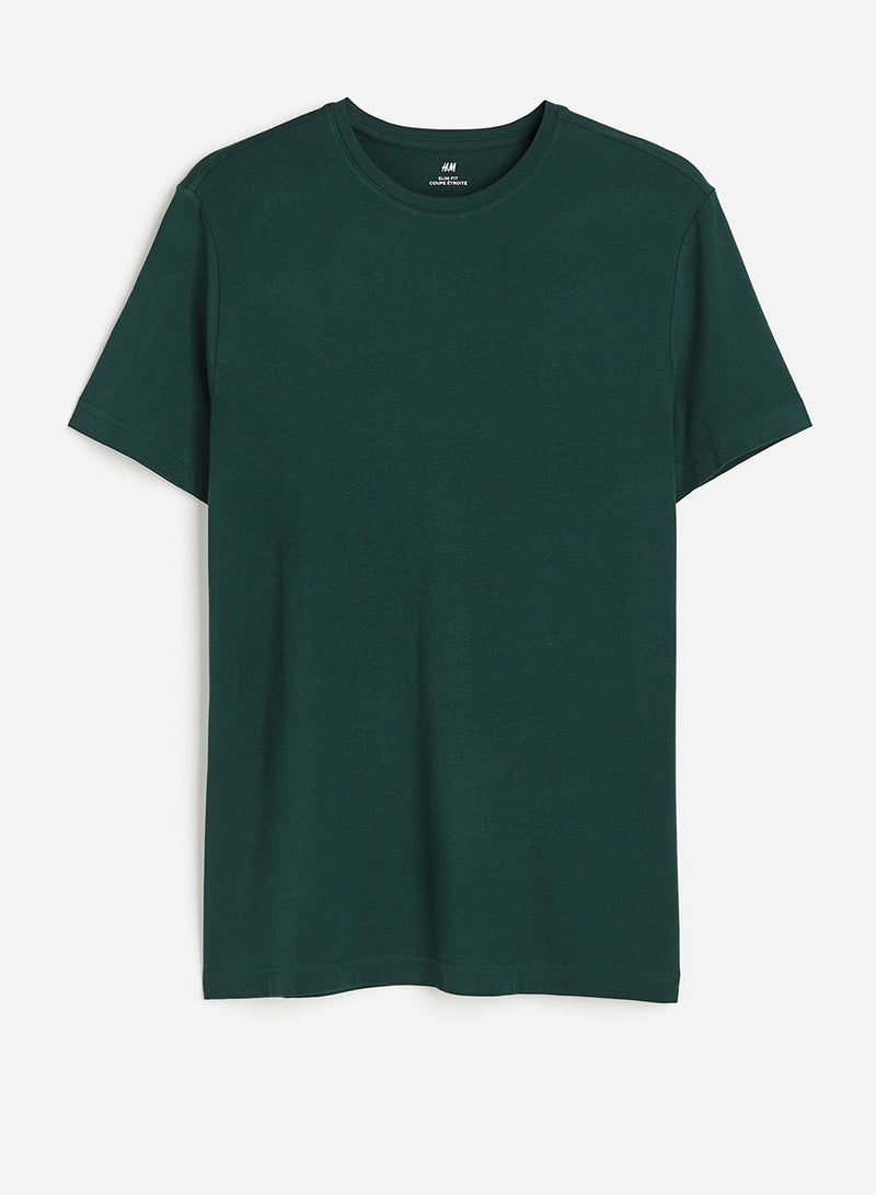 Round-Neck T-Shirt Slim Fit