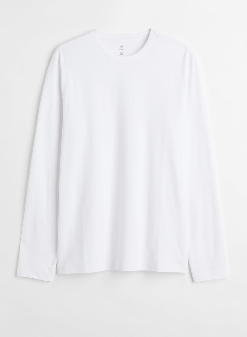 Long-Sleeved Jersey Top