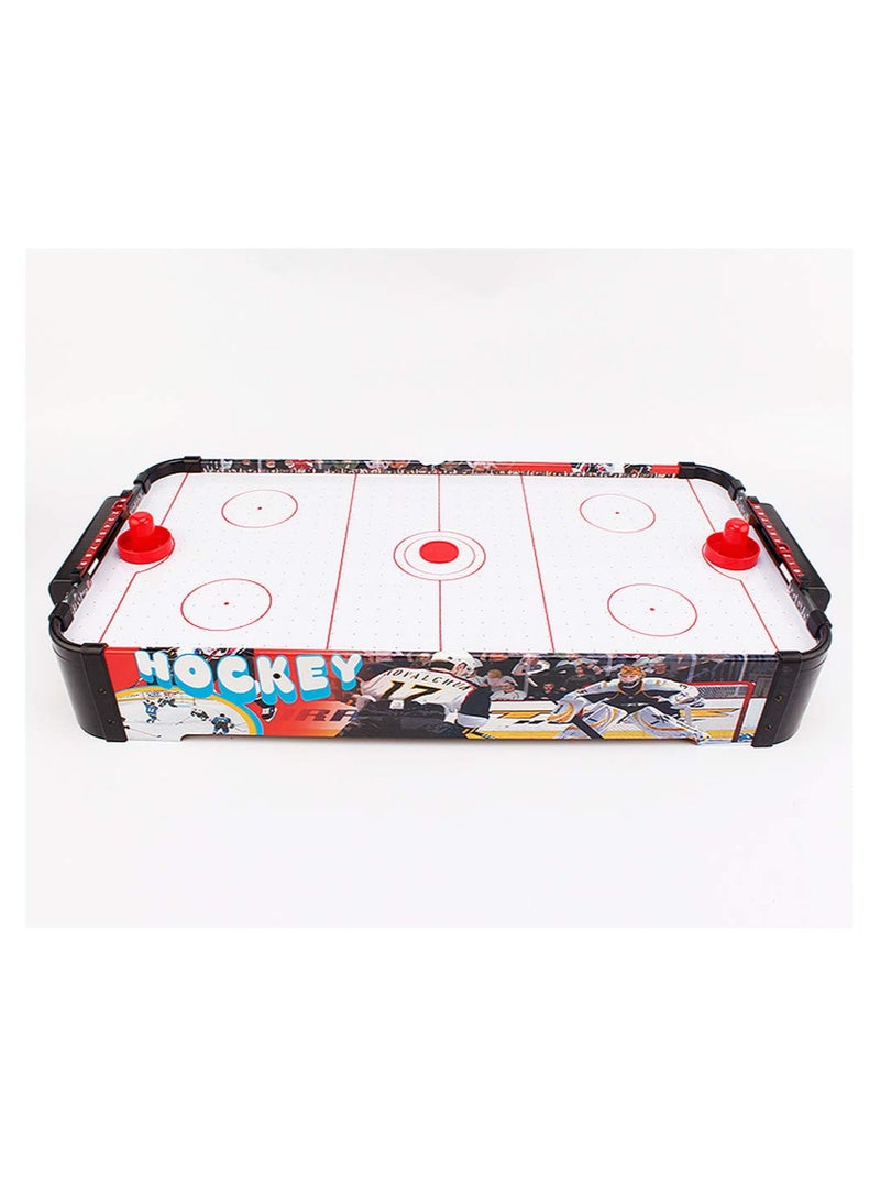 Wooden Air Hockey Table Game for Kids with Print All Over The Table, 69cm