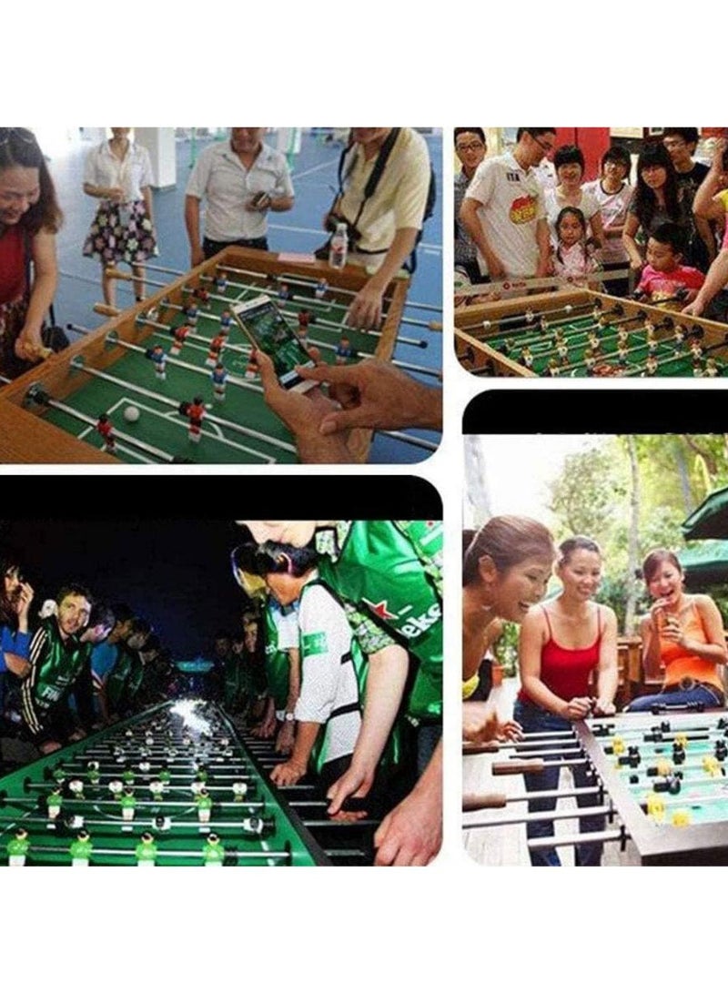 Football Table Game – Standard Size Fun, Multi Person Table Soccer Adults, Families - Recreational Foosball Games Game Rooms, Arcades, Bars, Parties, Family Night