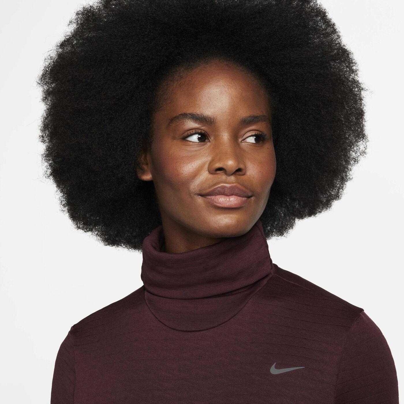 Women's Therma-FIT Swift Turtleneck Running Top