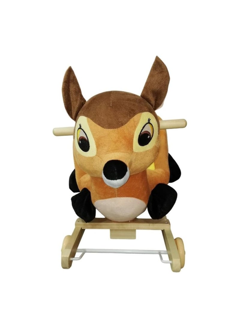 Rocking Deer Ride on Rocking Horse 2 in 1