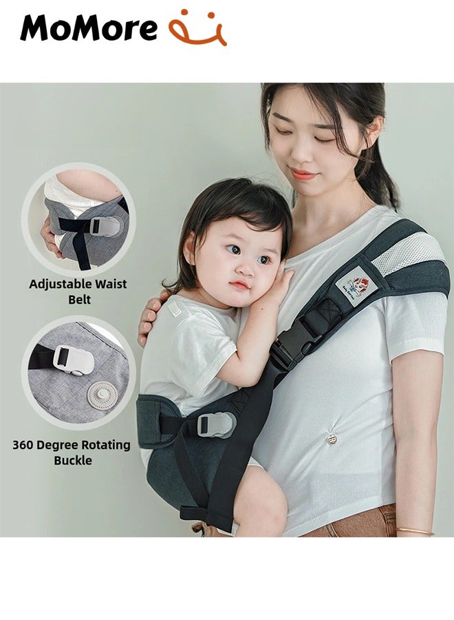 Portable Breathable Adjustable 3D Mesh Fabric Wrap Baby Carrier Sling, 3 To 36 Month