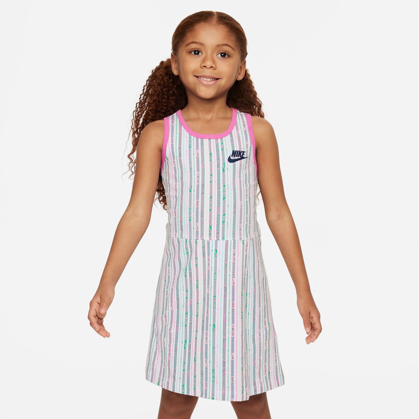 Kids' Happy Camper Printed Dress