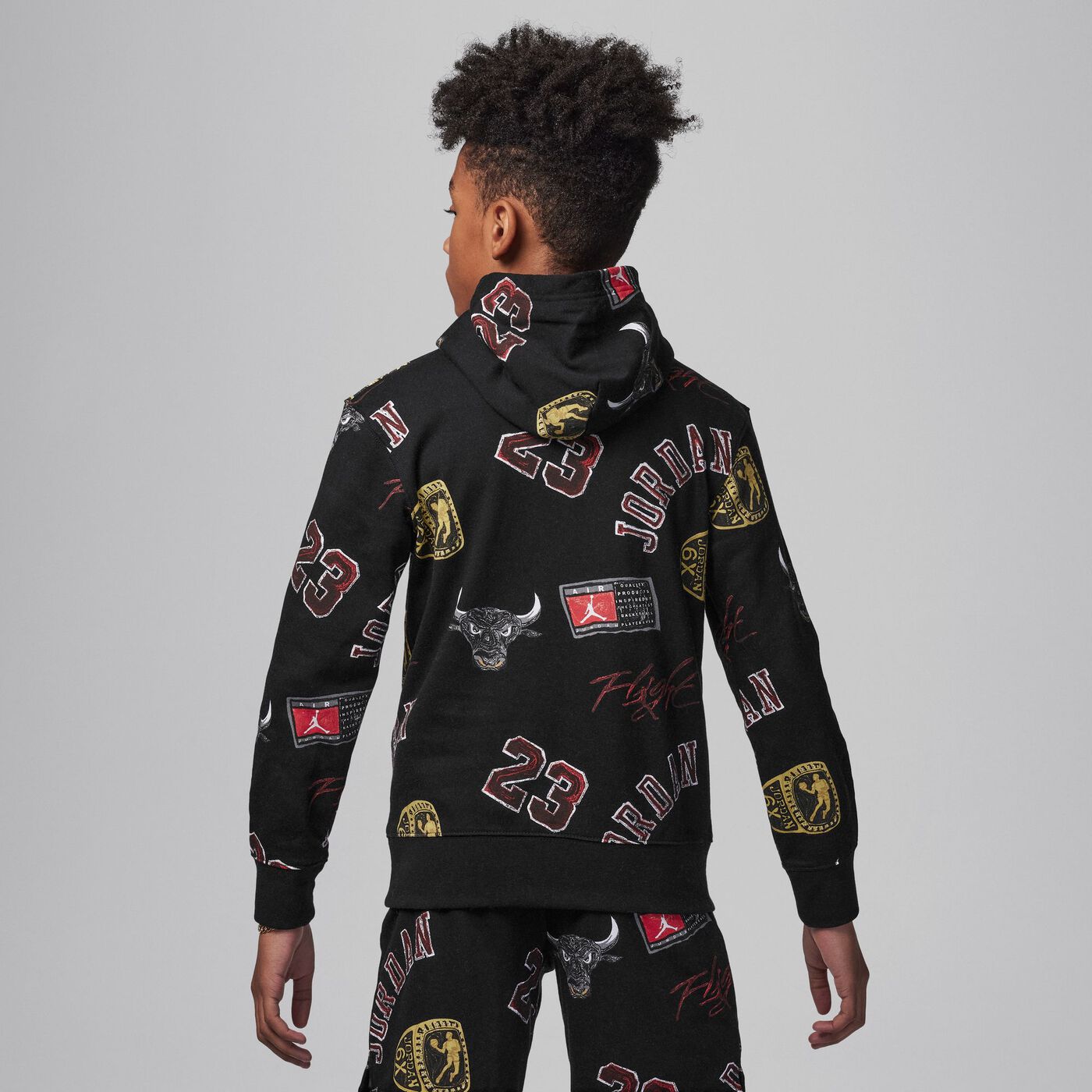 Kids' MJ Essentials Printed Hoodie