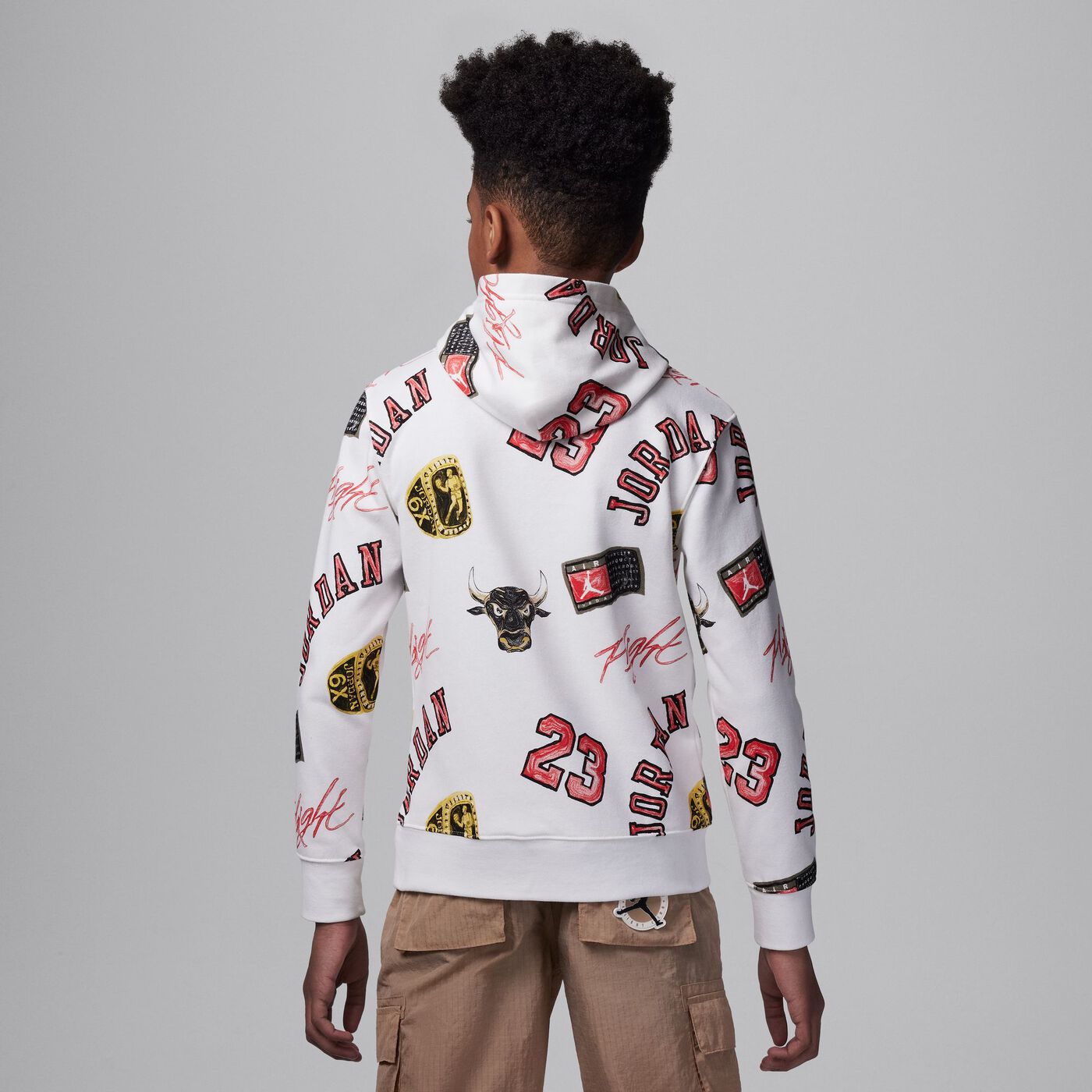 Kids' MJ Essentials Printed Hoodie