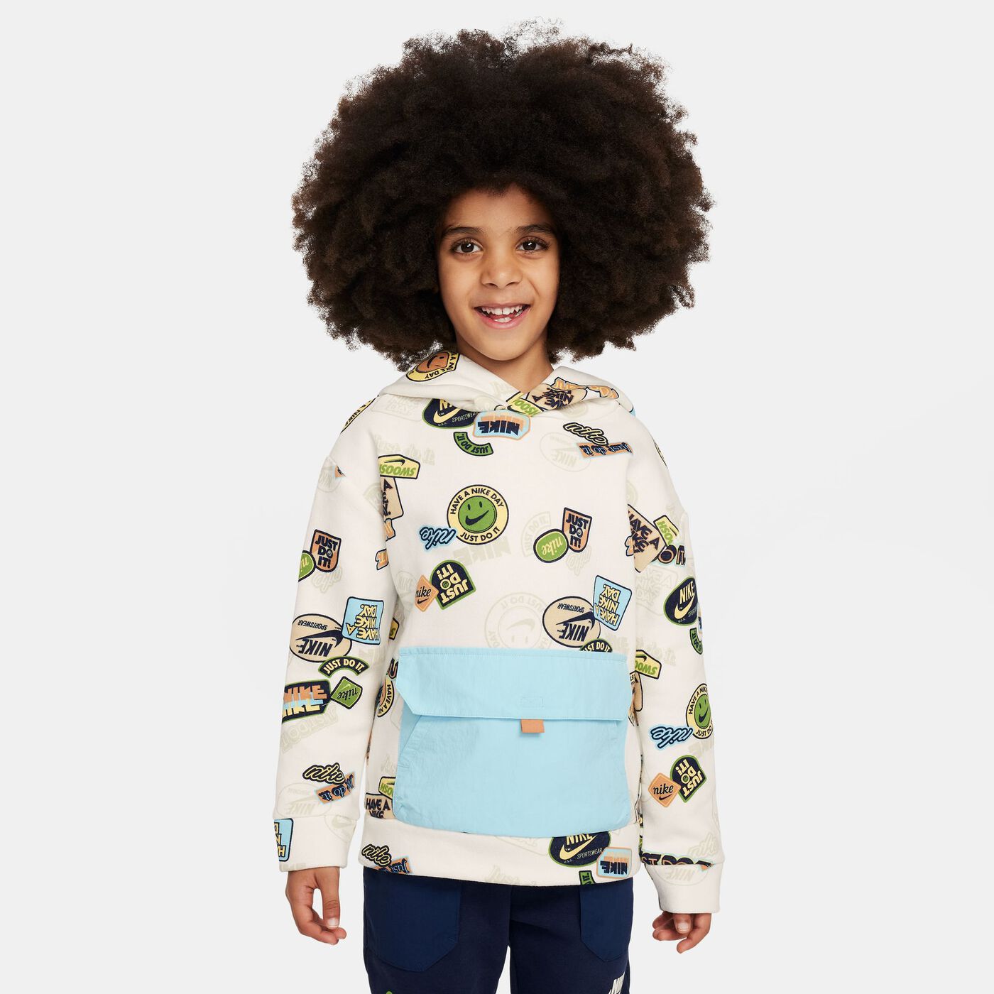 Kids' Sportswear Printed Hoodie