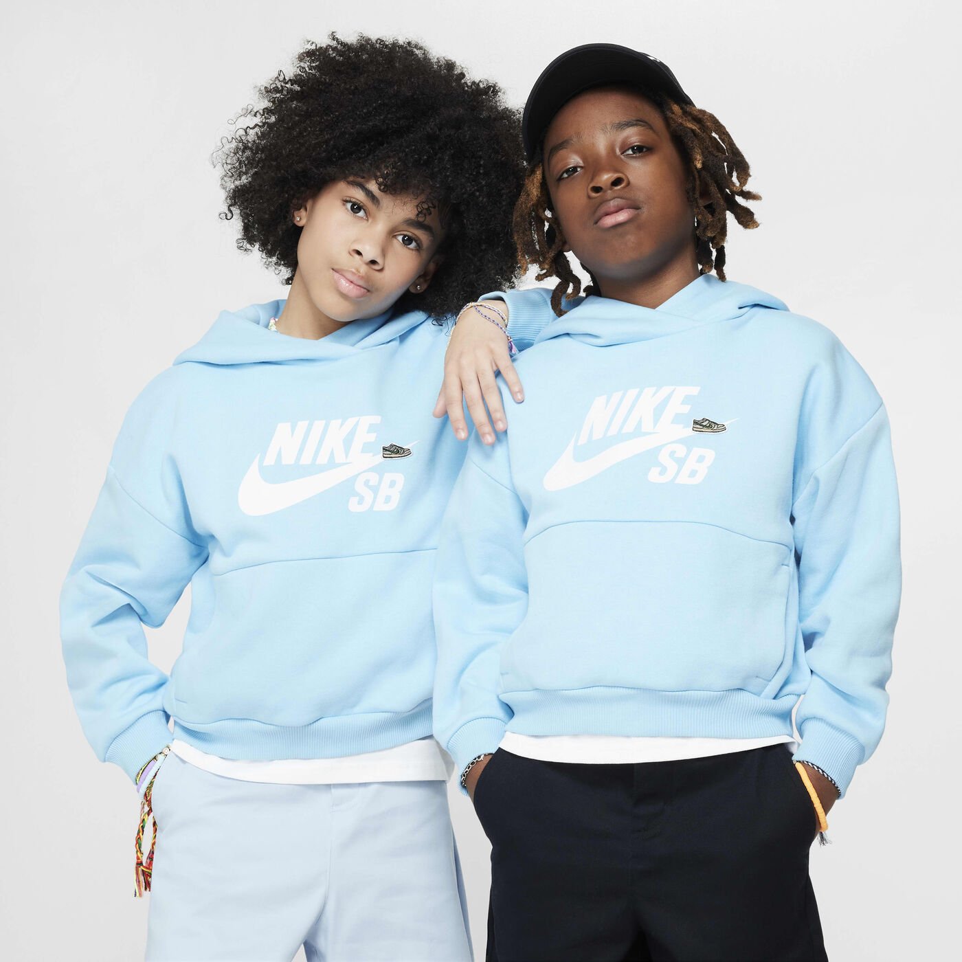 Kids' SB Icon Fleece EasyOn Oversized Hoodie