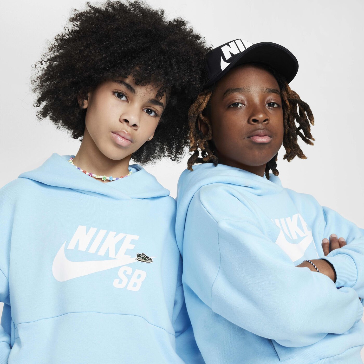 Kids' SB Icon Fleece EasyOn Oversized Hoodie