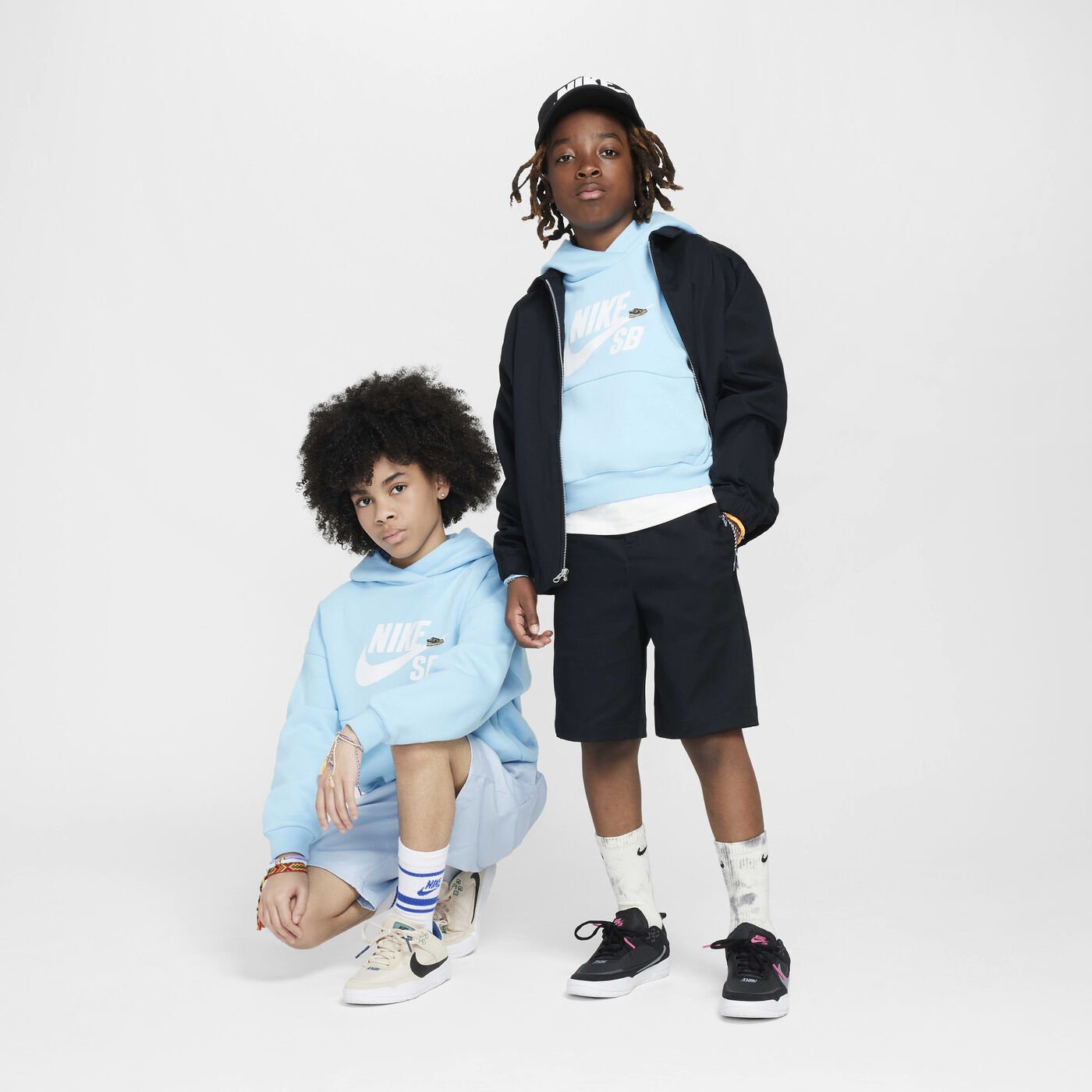 Kids' SB Icon Fleece EasyOn Oversized Hoodie