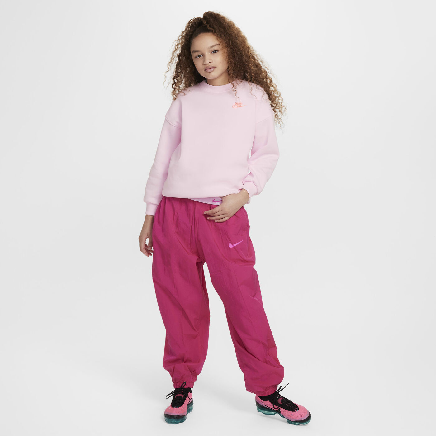 Kids' Sportswear Club Fleece Oversized Sweatshirt