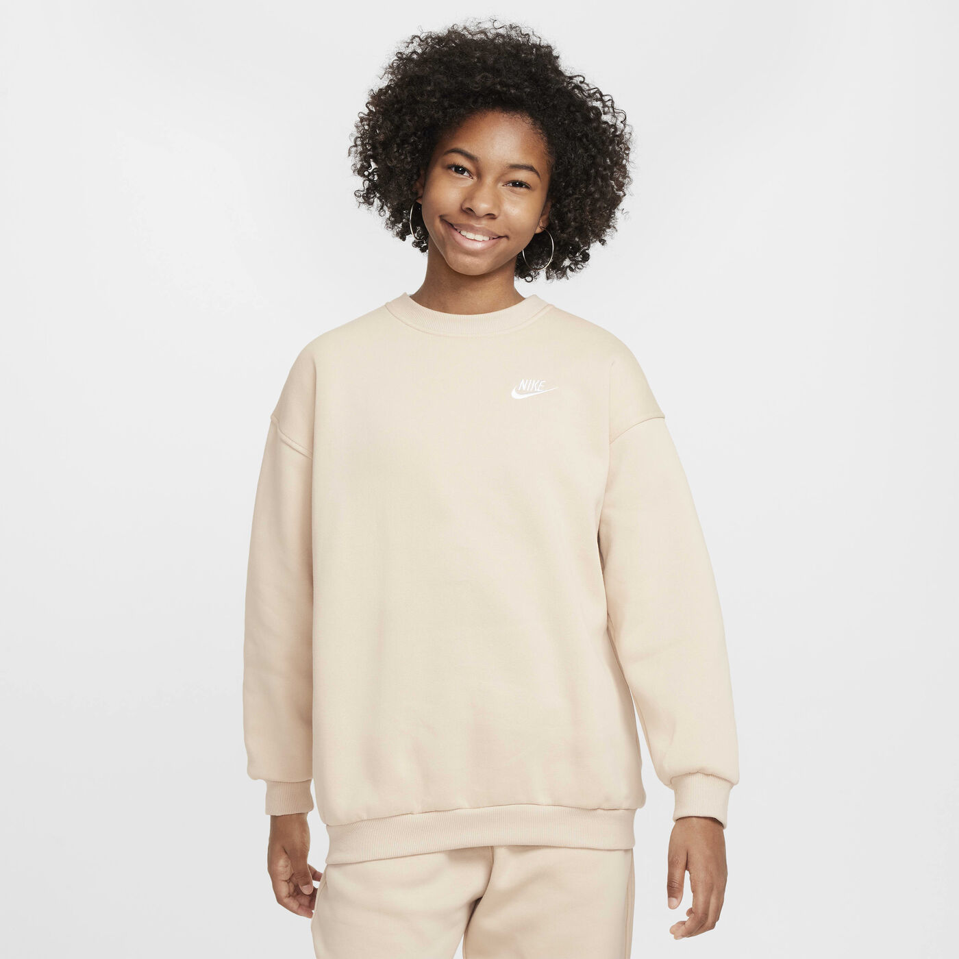 Kids' Sportswear Club Fleece Oversized Sweatshirt