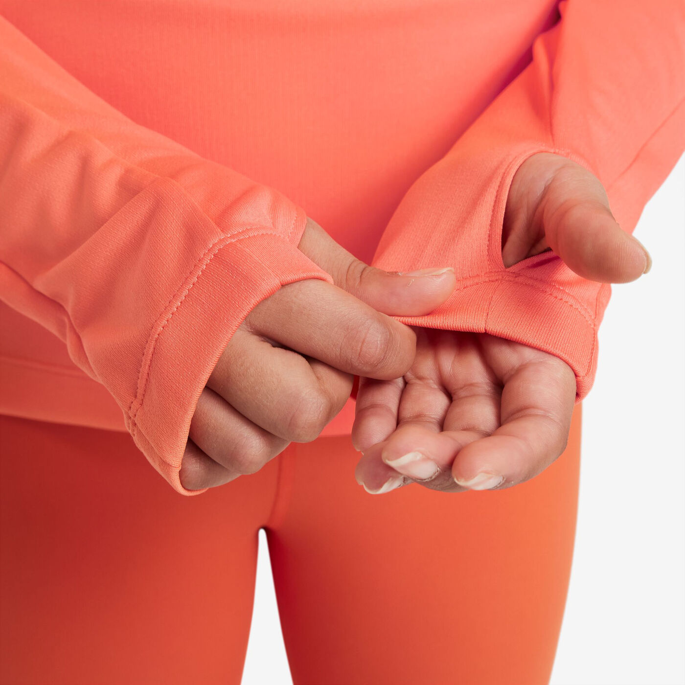 Kids' Dri-FIT Long-Sleeve 1/2-Zip Top