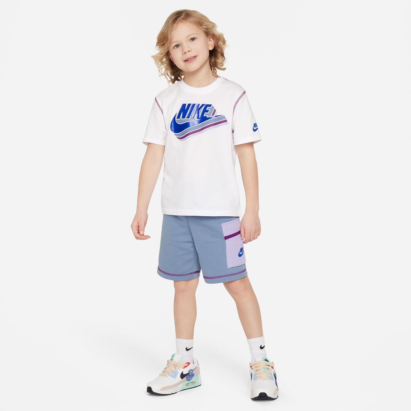 Kids' Sportswear Reimagine Shorts Set