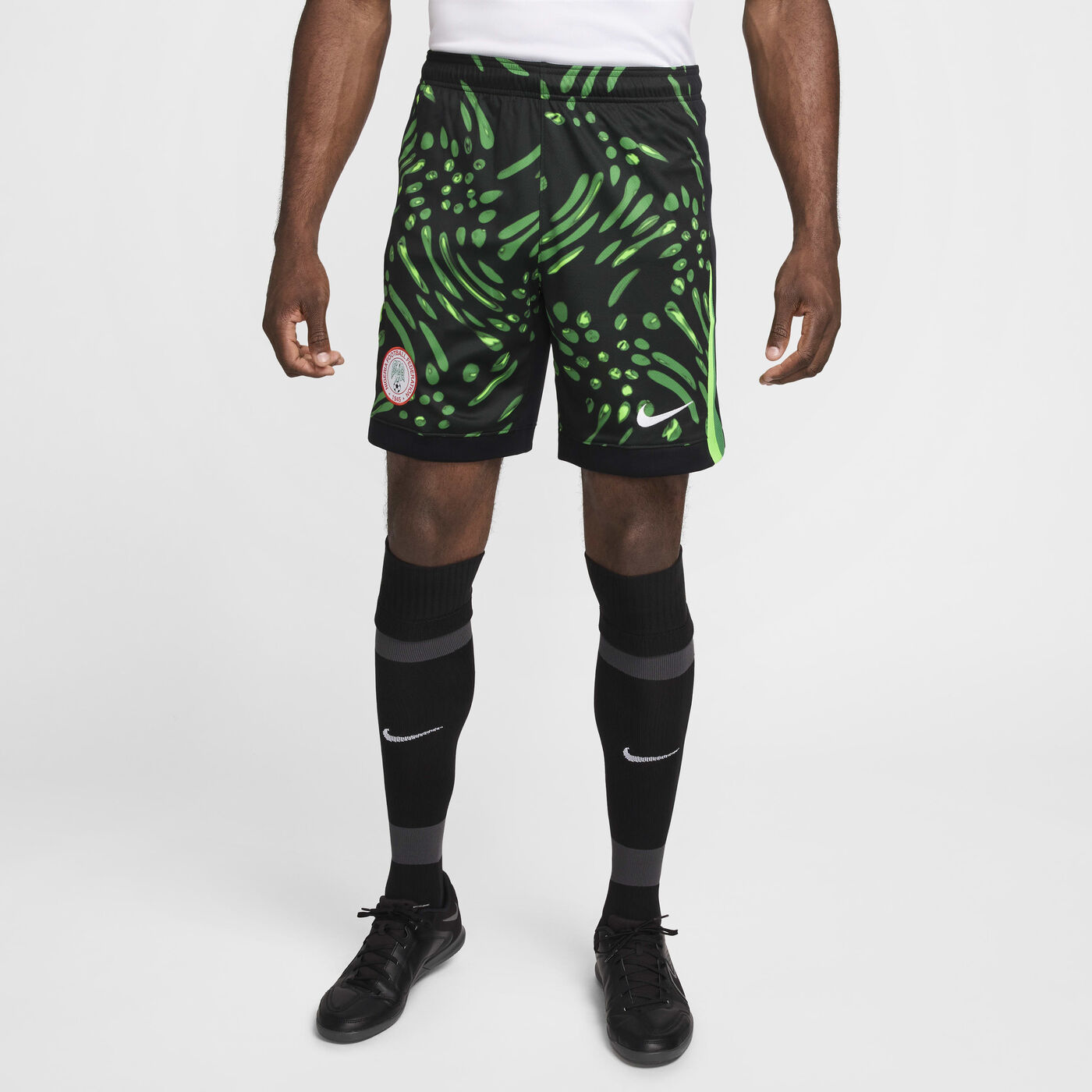 Men's Nigeria 2024 Stadium Away Dri-FIT Football Replica Shorts