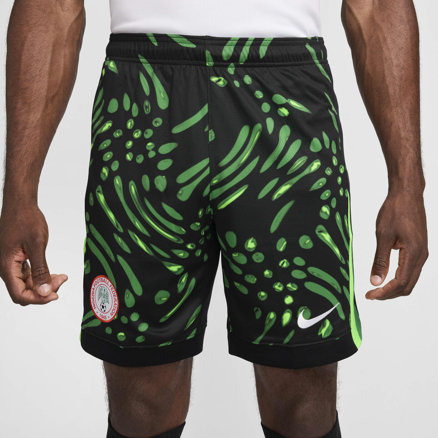 Men's Nigeria 2024 Stadium Away Dri-FIT Football Replica Shorts