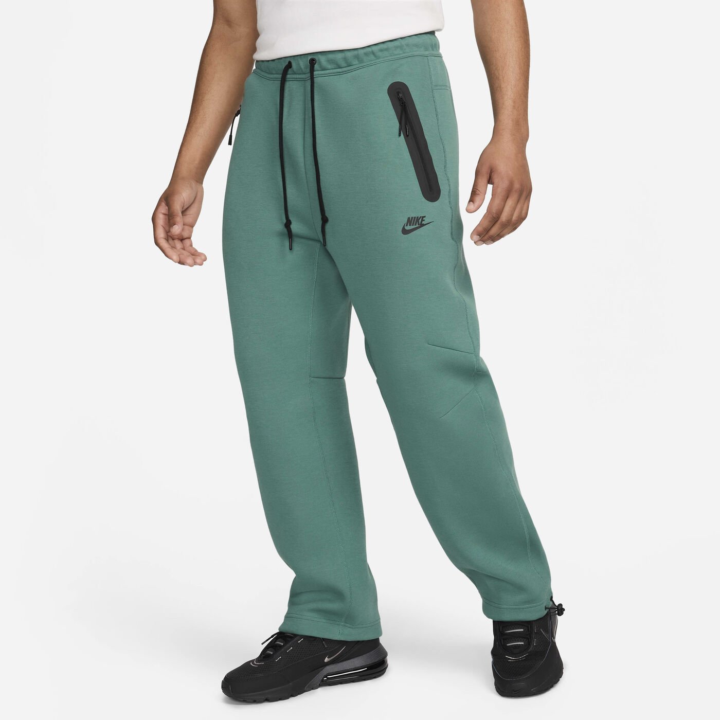 Men's Sportswear Tech Fleece Open-Hem Tracksuit Bottoms