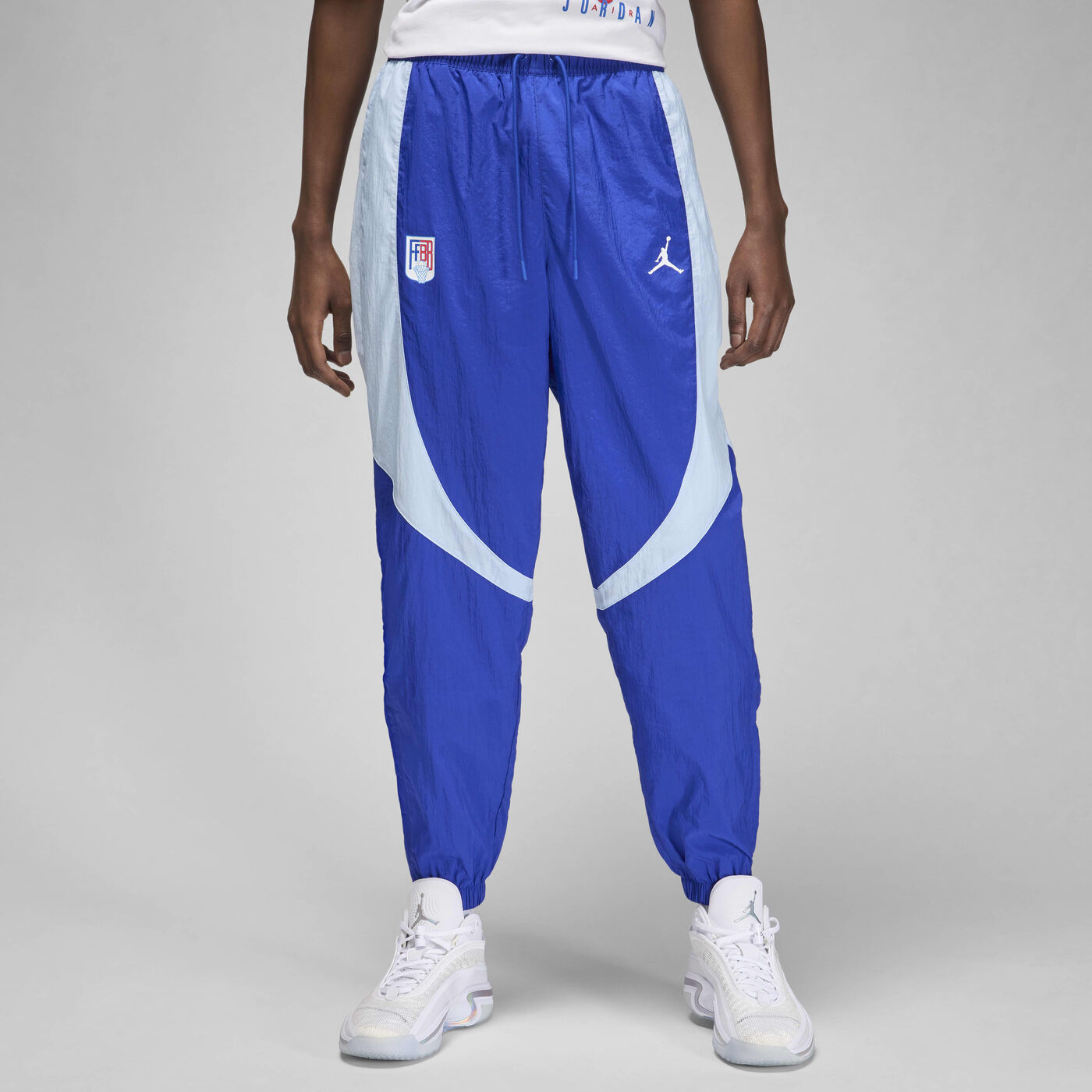 Men's JAM x Fédération Française de Basketball Sport Warm-Up Trousers