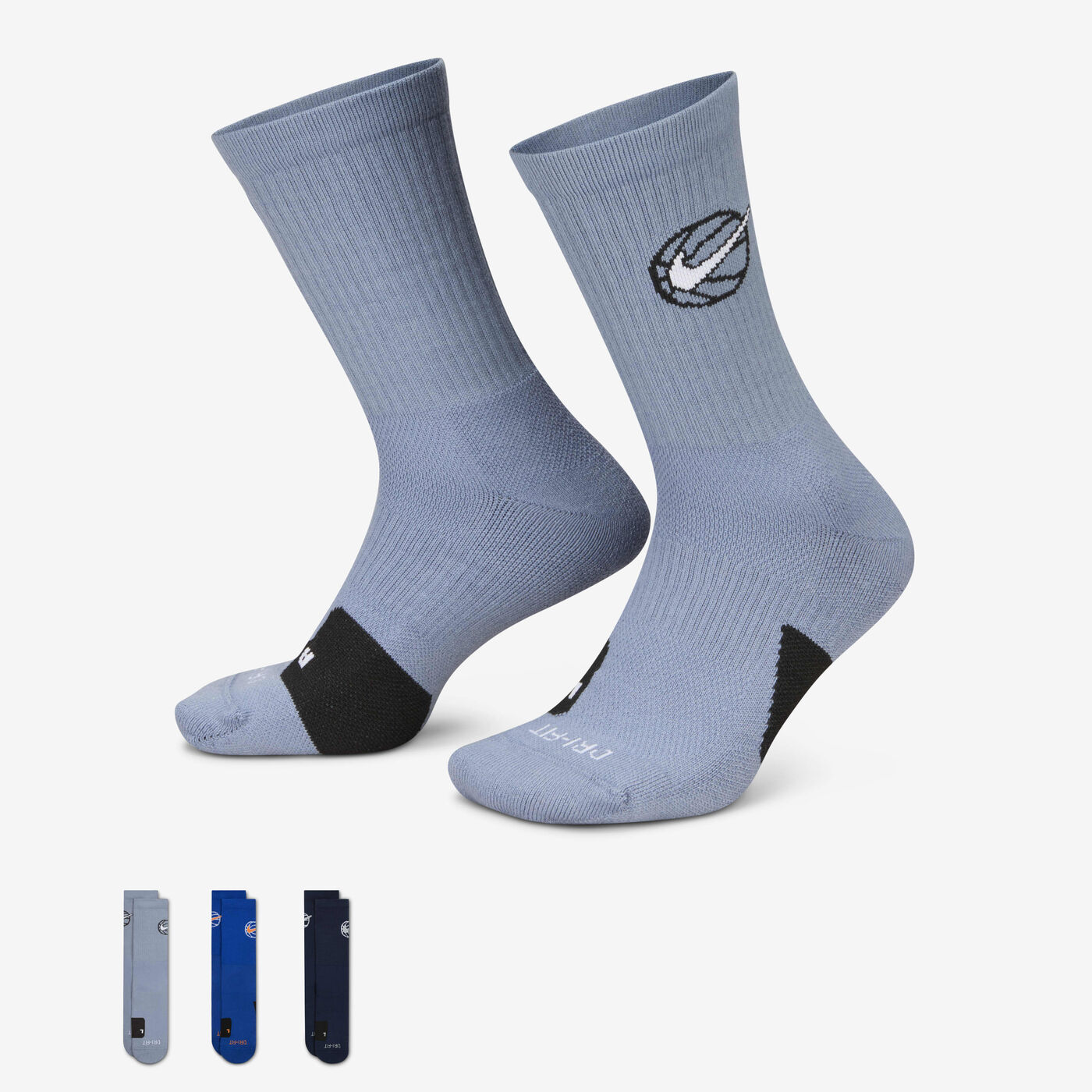 Everyday Crew Basketball Socks (3 Pairs)