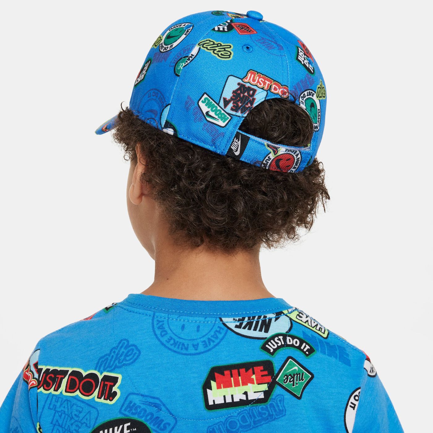 Kids' Printed Curved Brim Cap
