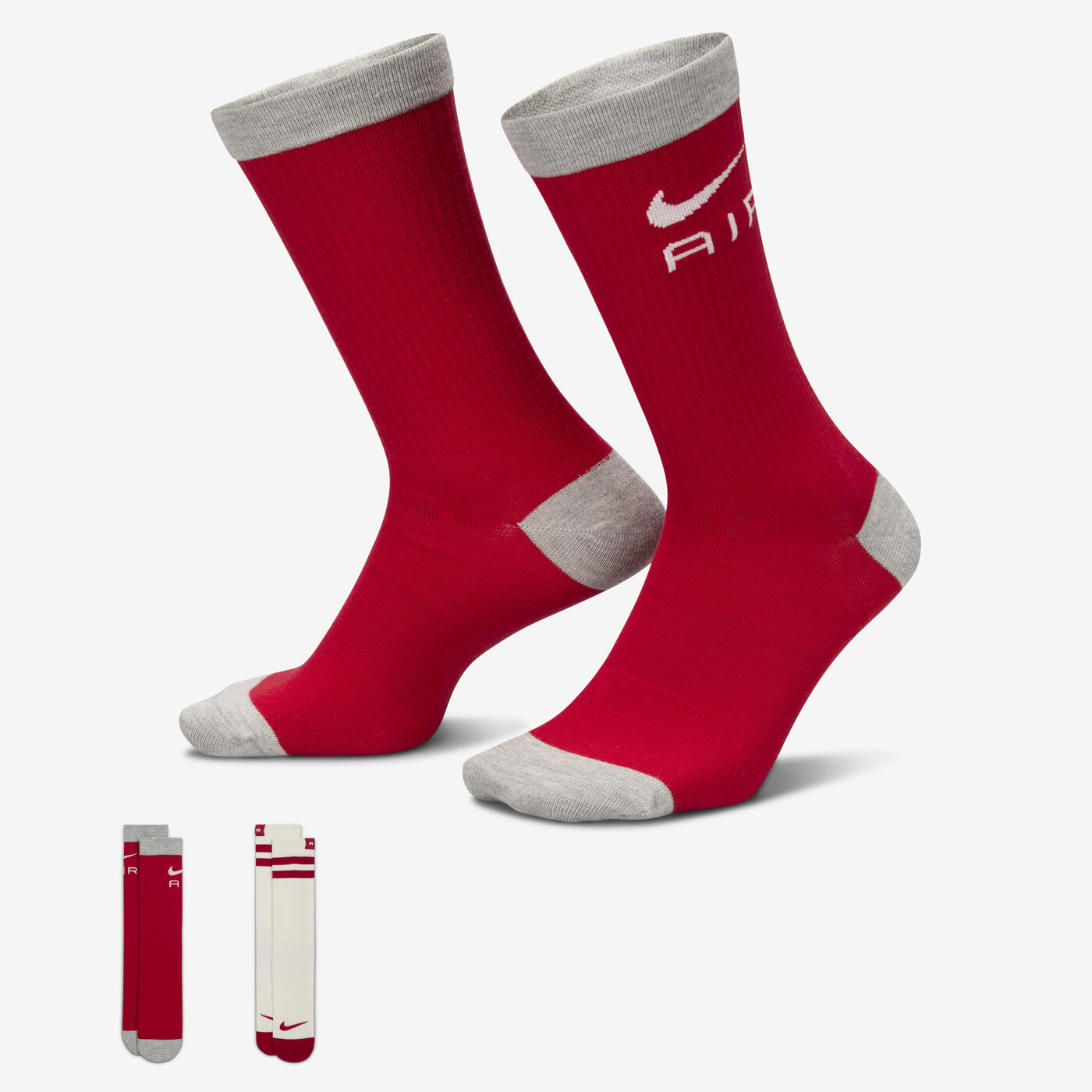 Everyday Essentials Crew Socks (2 Pairs)