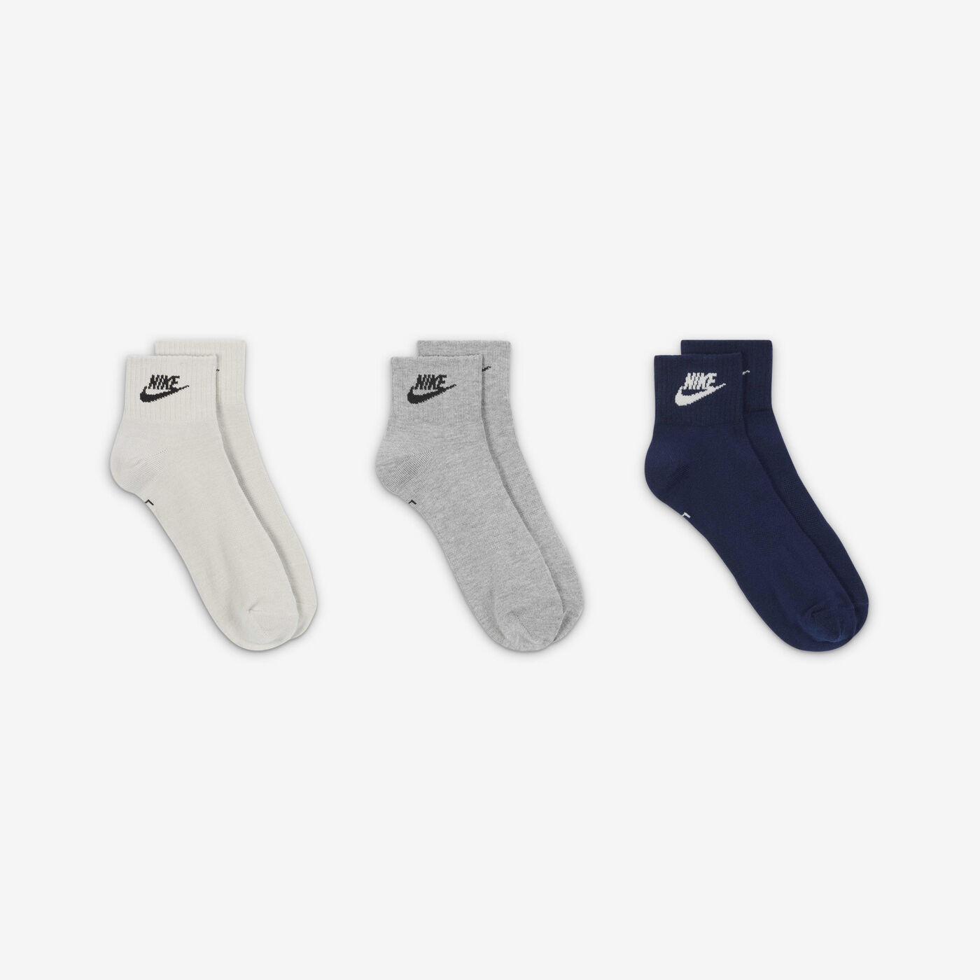 Everyday Essential Ankle Socks (3 Pairs)