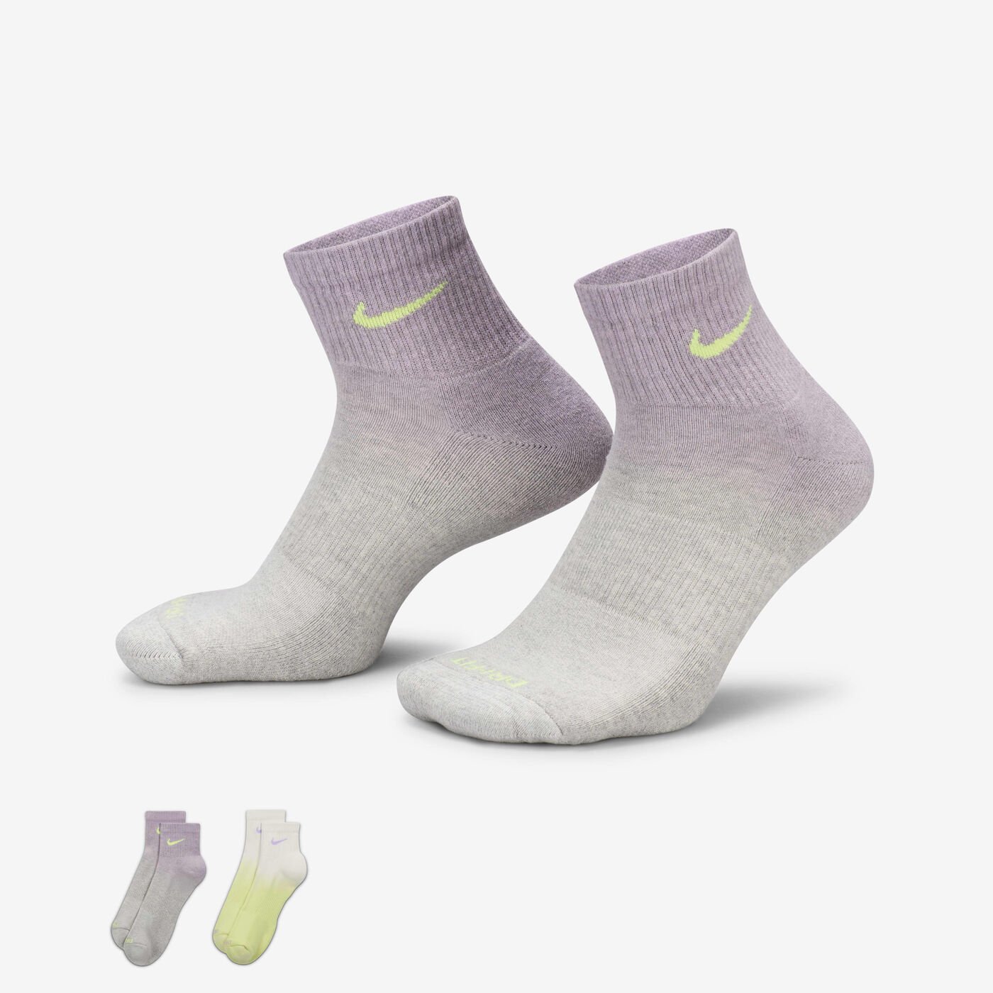 Everyday Plus Cushioned Ankle Socks (2 Pairs)