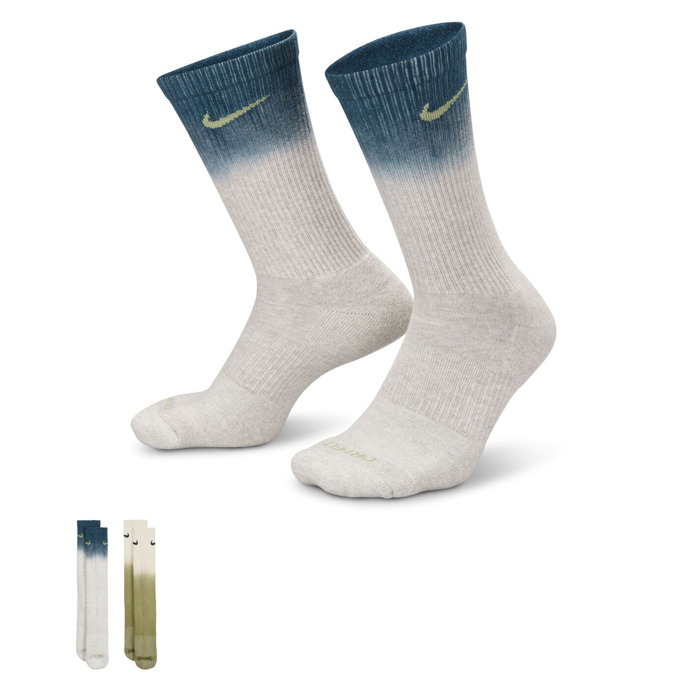 Everyday Plus Cushioned Crew Socks (2 Pairs)