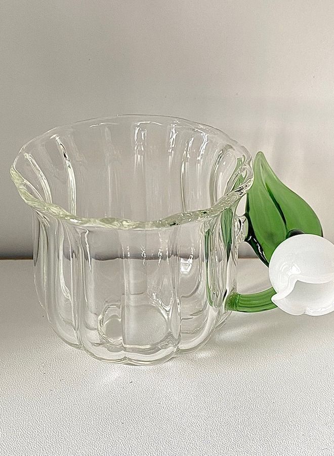 Linglan Flower Tea Cup Glass 170ml