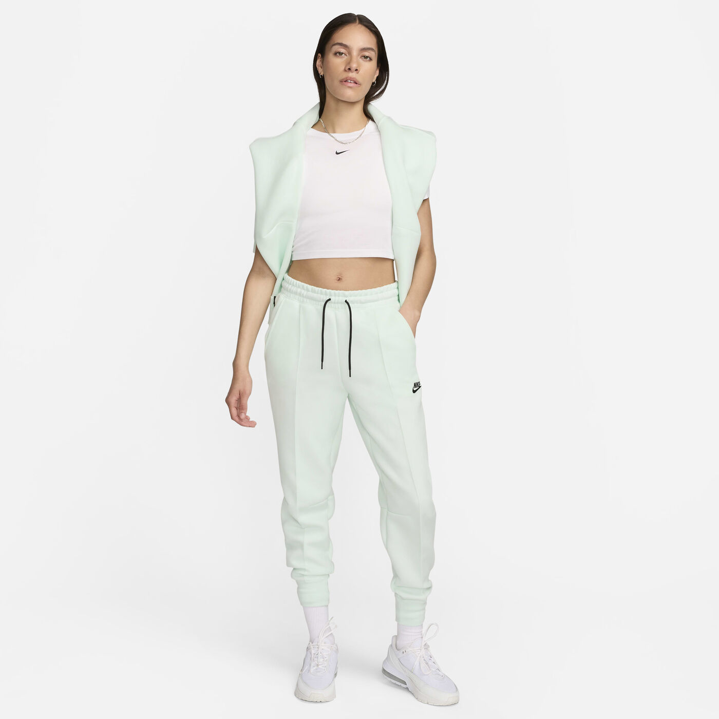 Women's Sportswear Tech Fleece Mid-Rise Joggers