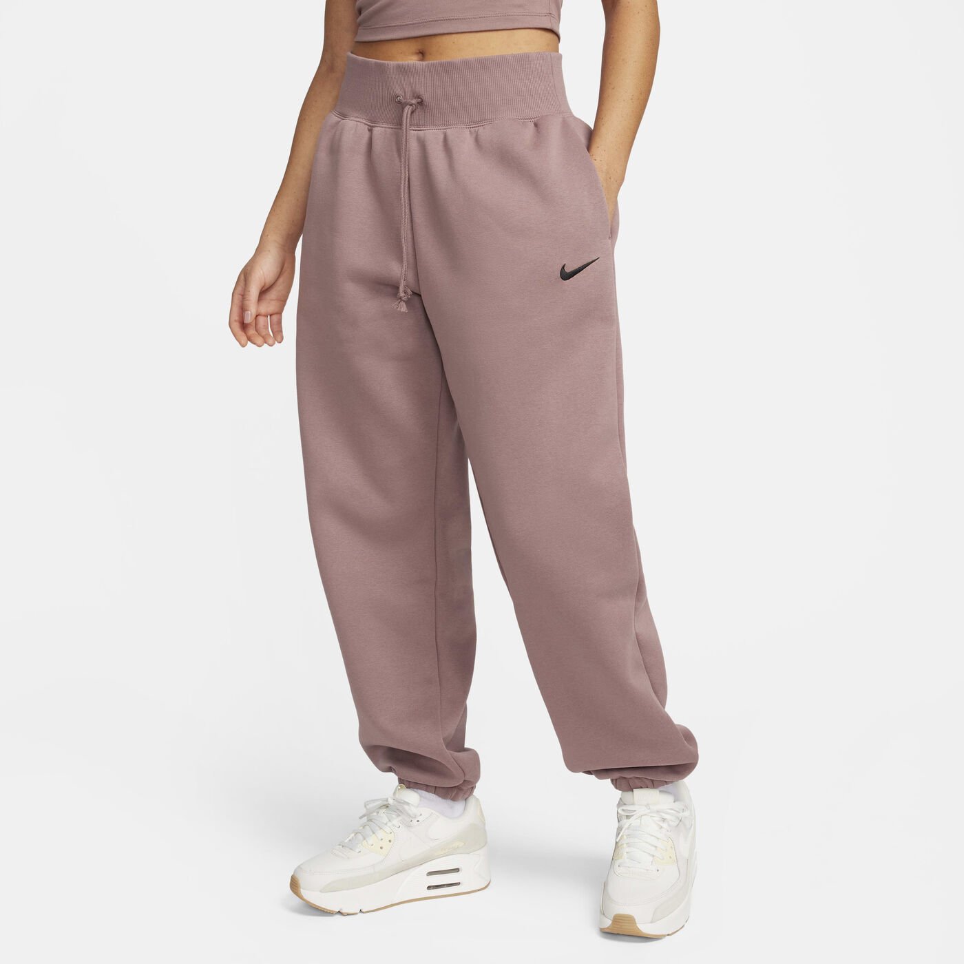 Women's Sportswear Phoenix Fleece High-Waisted Tracksuit Bottoms