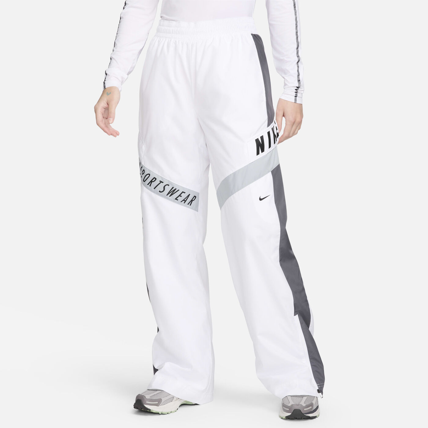 Women's Sportswear High-Waisted Trousers