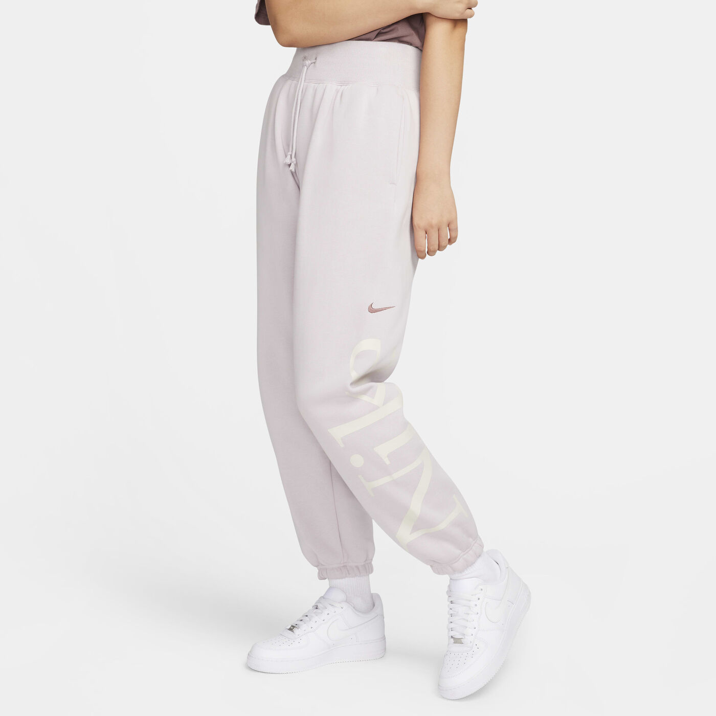 Women's Sportswear Phoenix Fleece Oversized Logo Tracksuit Bottoms