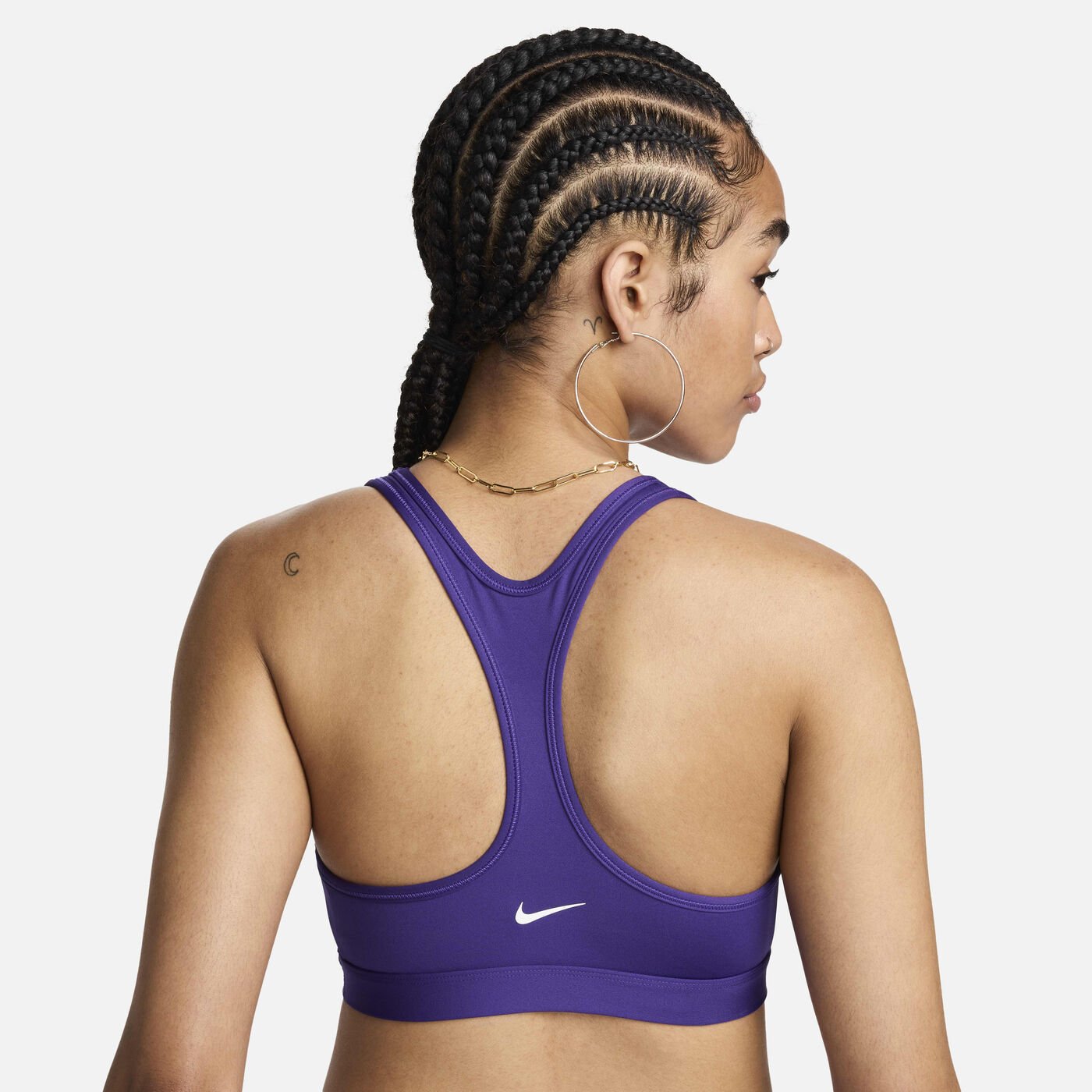 Women's Pro Swoosh Light Support Non-Padded Graphic Sports Bra