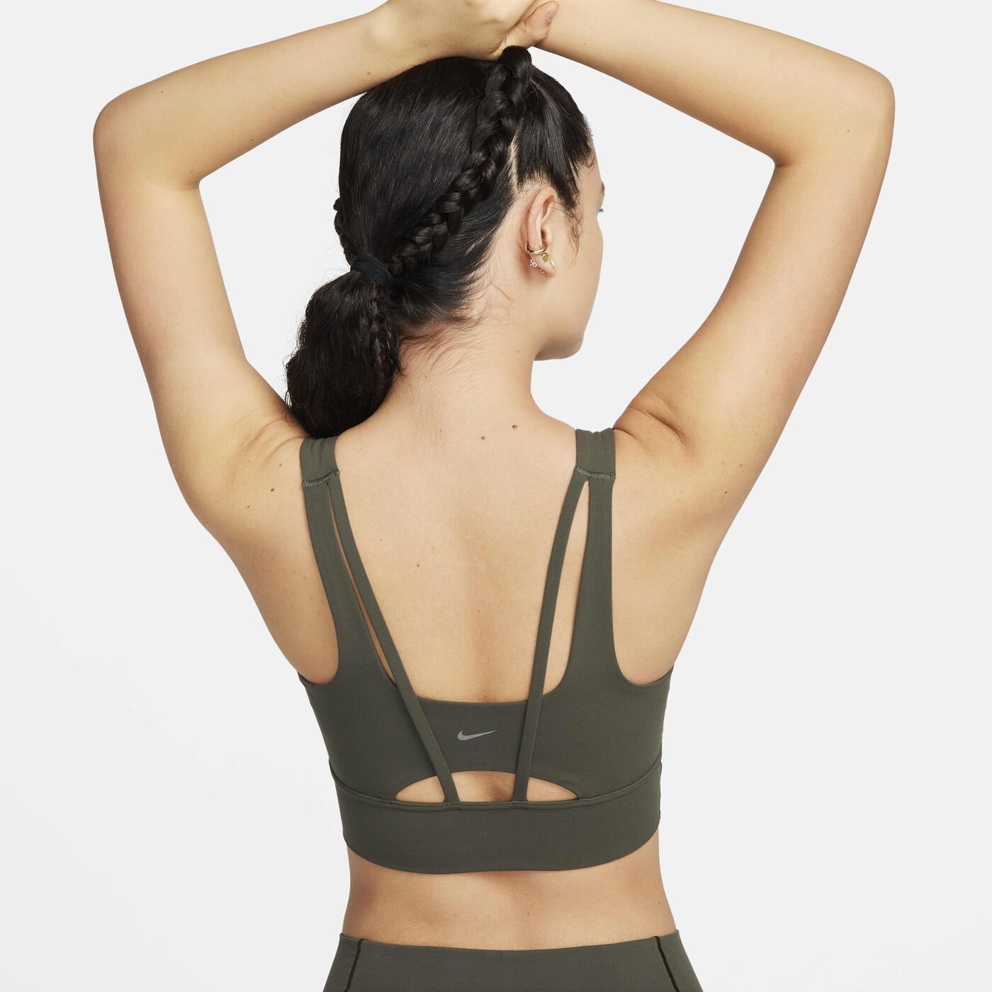 Women's Zenvy Medium-Support Padded Longline Sports Bra