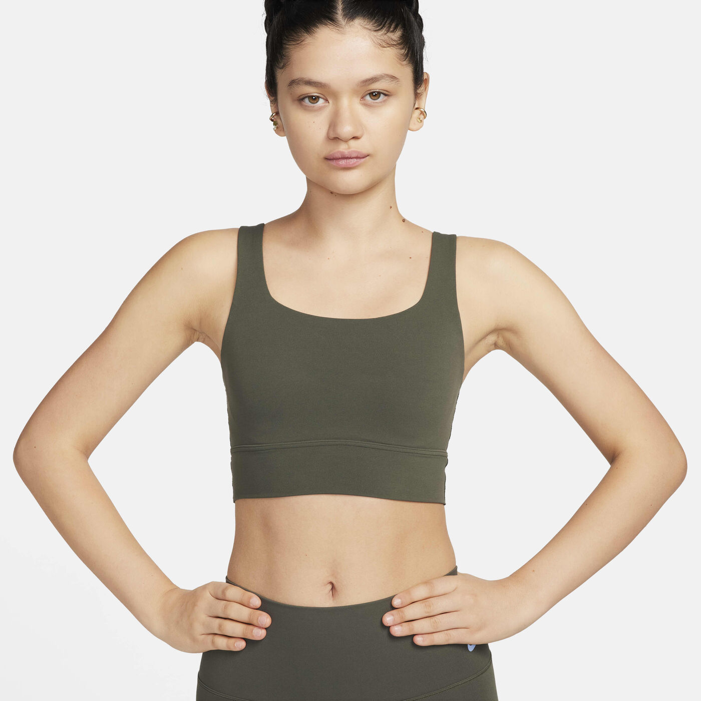 Women's Zenvy Medium-Support Padded Longline Sports Bra