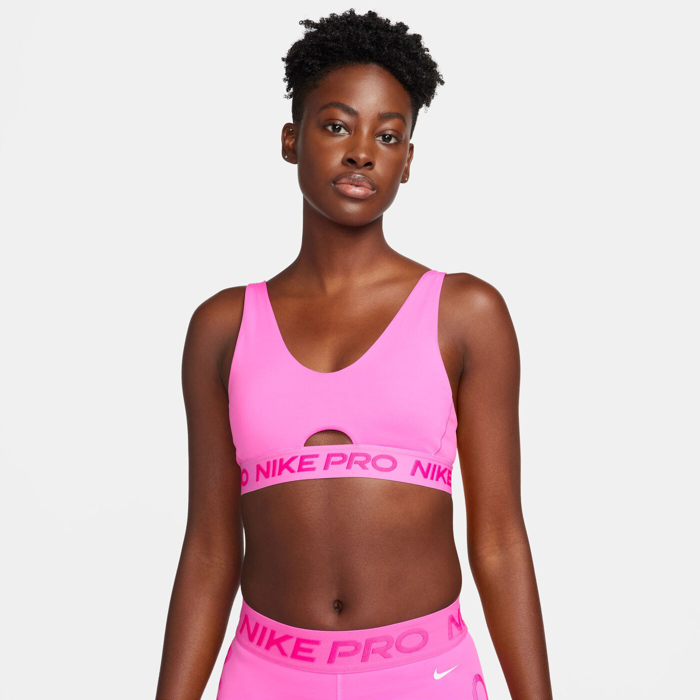 Women's Pro Indy Plunge Medium-Support Padded Sports Bra