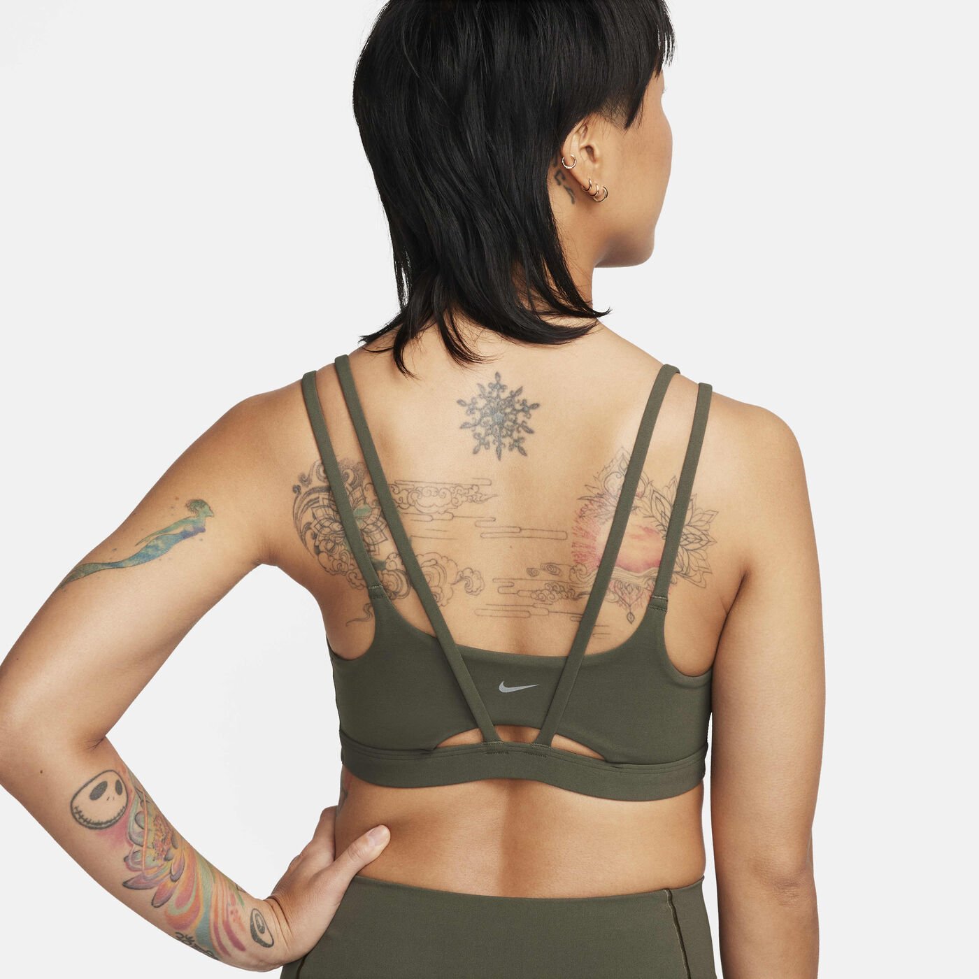 Women's Zenvy Strappy Light-Support Padded Sports Bra