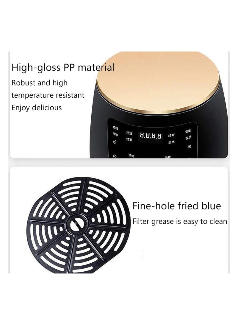 4500ml Air Fryer 1400W Oven Electric Hot Air Fryers Oven Oilless Cooker with LCD Screen Temp Time Control Nonstick Basket