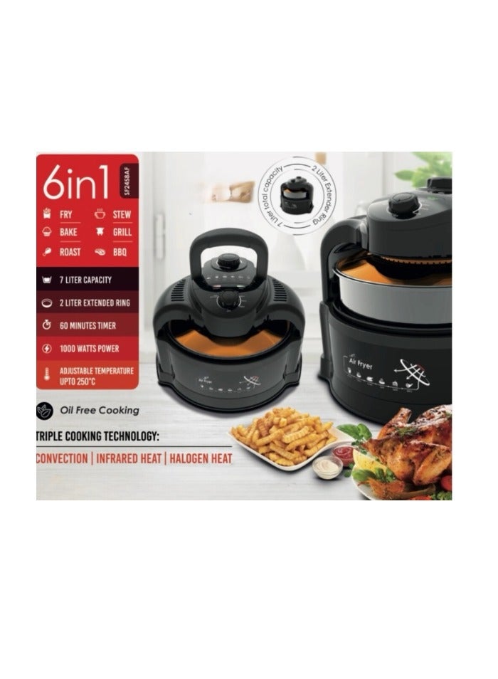 7 liter Capacity 6 in 1 Digital Multi Air Fryer (1000 WATTS Power)